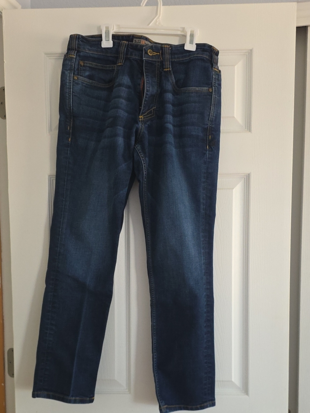 Mens 30×30 5.11 Straight Leg Dark Jeans